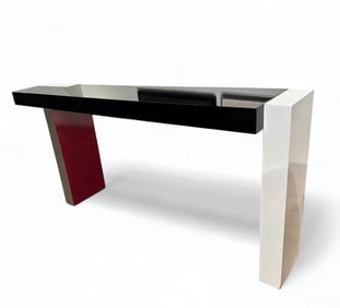 Vintage Mondrian Console Table