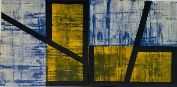 Charles Arnoldi Lithograph, "Breaking"