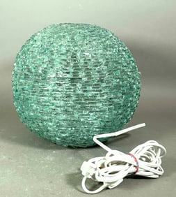 Italian Modern Glass Tile Spherical Tao Lamp