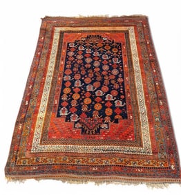 Afshar Wool Carpet, 6'3 x 4'7