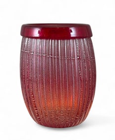 Stefano Toso Murano Blown Glass Vase