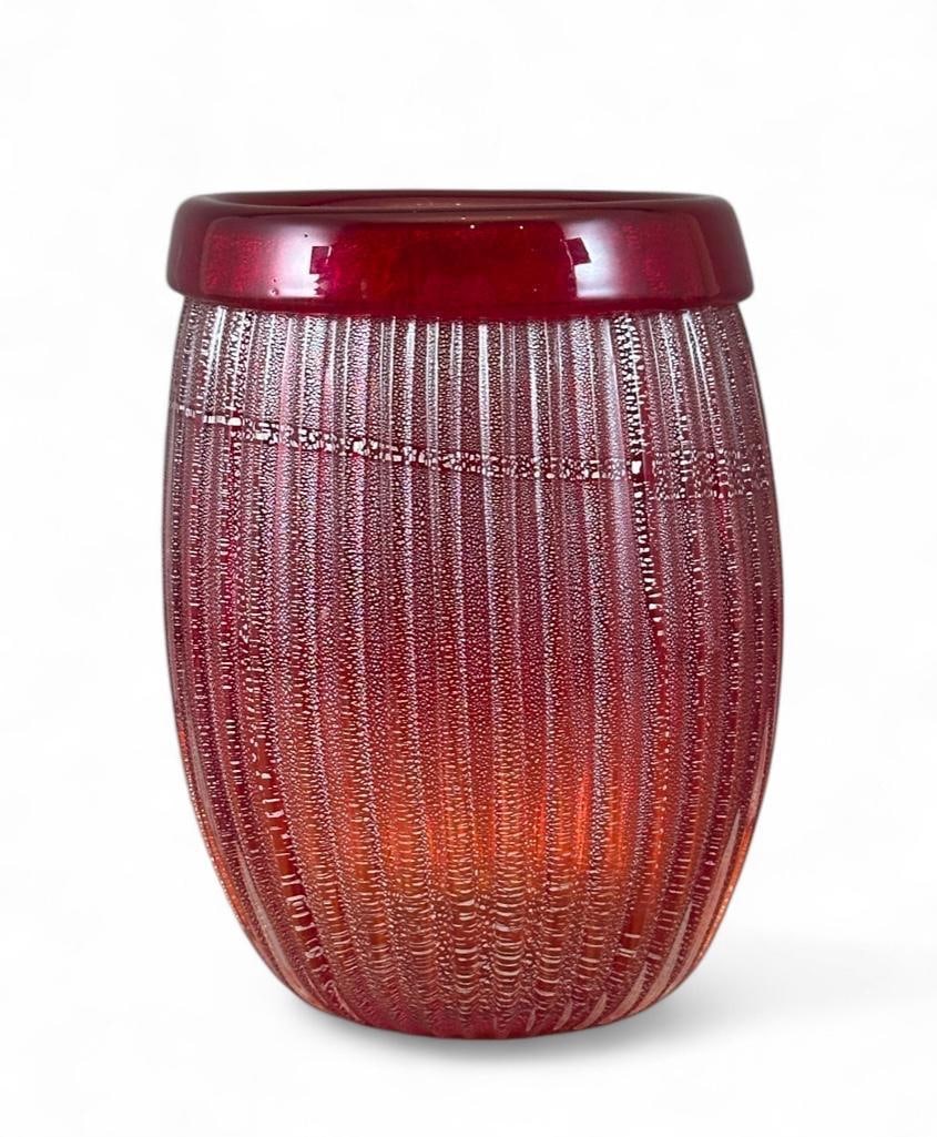 Stefano Toso Murano Blown Glass Vase (1 of 9)