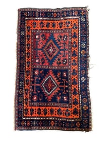 Turkish Wool Carpet, 2'3 x 3'10