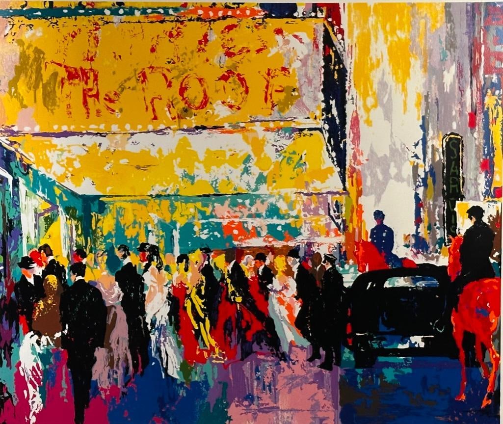 Leroy Nieman Silkscreen, Opening Night on Broadway! (1 of 8)