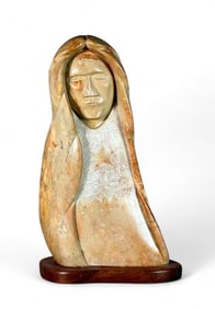 Carved Stone Sculpture by Goodluck