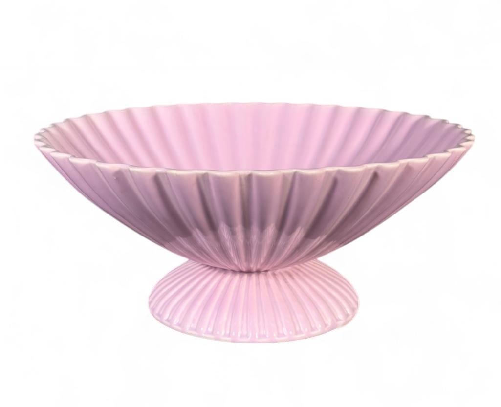 Vernon Kilns Fluted Console Bowl, ca. 1931-1953 (1 of 4)