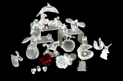 Lot of Assorted Swarovski Crystal Figures