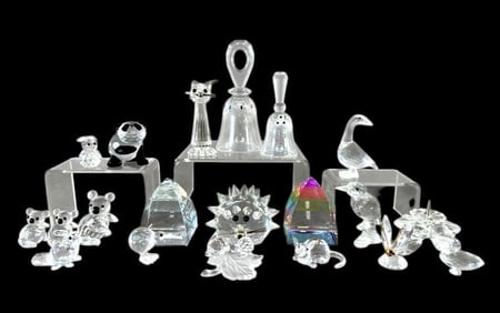 Assorted Lot of Swarovski Crystal Figures