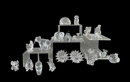 Lot of Assorted Swarovski Crystal Figures