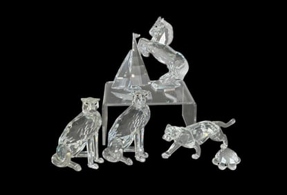 Lot of Assorted Swarovski Crystal Figures