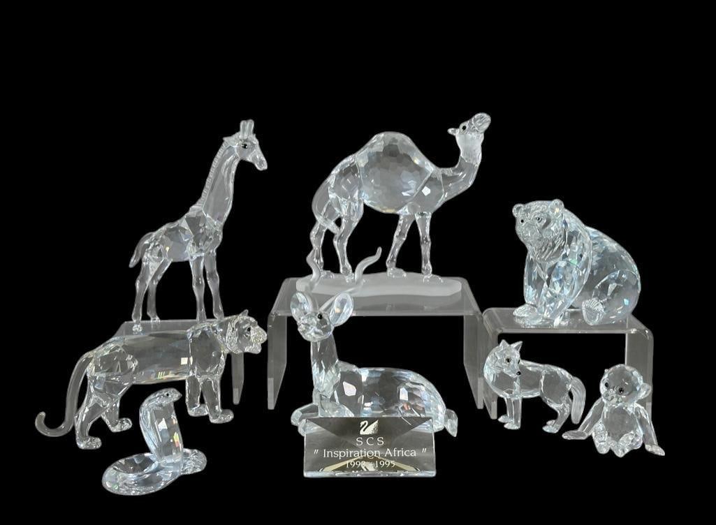 Lot of Assorted Swarovski Crystal Figures, Inspiration Africa (1 of 7)