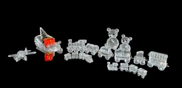 Assorted Lot of Swarovski Crystal Figures