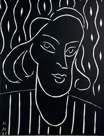 Henri Matisse, Linocut "Teeny"