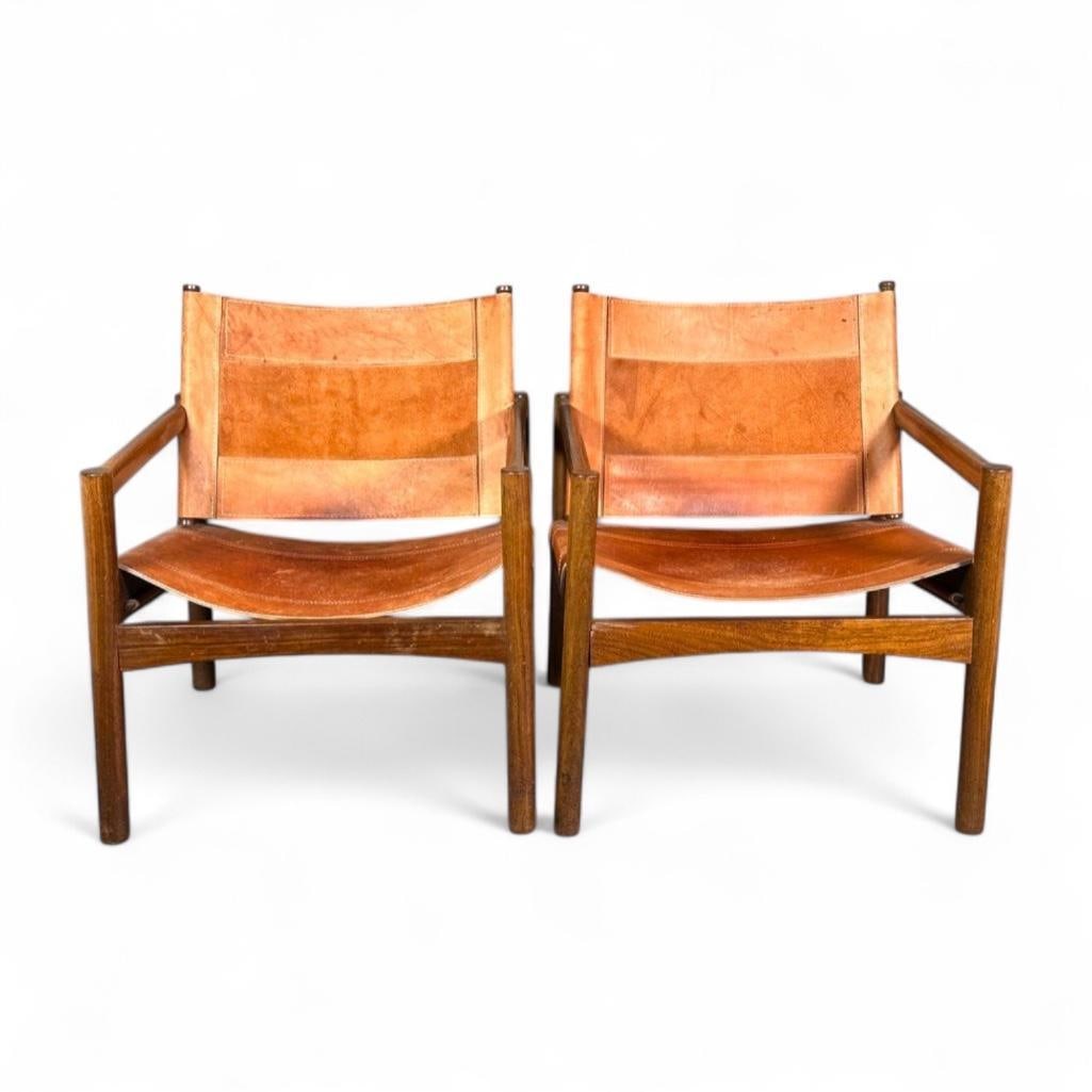A Pair of "Peg Lev" Armchairs Designed by Michel Arnoult (1 of 10)