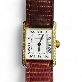 A Vintage Tank Louis Cartier Watch