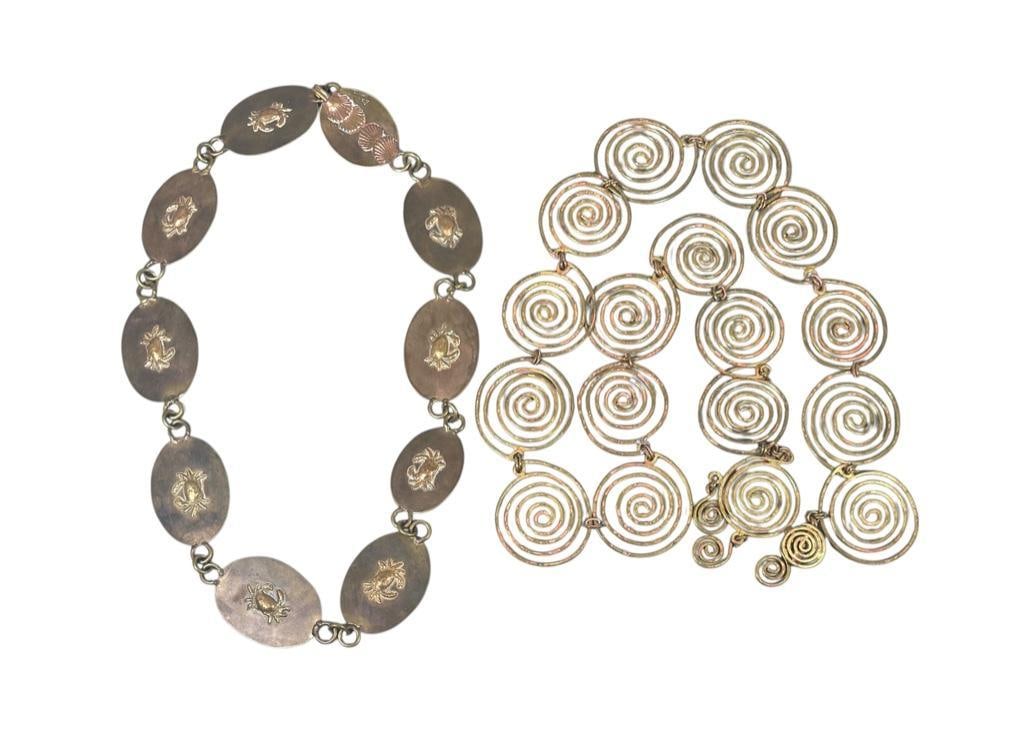 Two Pal Kepenyes Brass Belts (1 of 12)