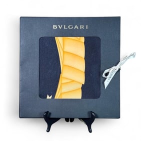Bulgari Silk Scarf in Box