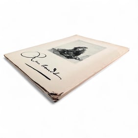 Book of 12 Etchings After Rembrandt