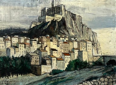 Charles Levier Oil, "Sisteron"