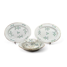 Assorted "Angouleme Sprig" Pattern China