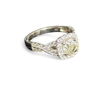 Crown of Light Cut Diamond Ring