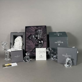 A Collection of Waterford Figurines
