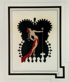 Erte (Romain de Tirtoff) Serigraph, "Pride"