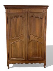 Louis XV Provincial Period Armoire, c.1800
