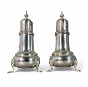 Frank M Whiting & Company Sterling Silver Salt and Pepper Shakers
