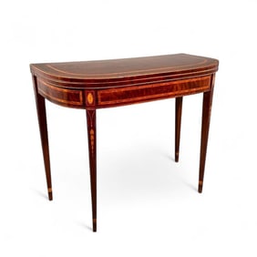 Hepplewhite Game Table, 18th Century