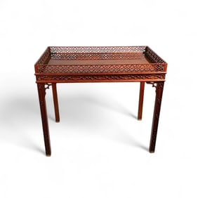 Mahogany Tea Table