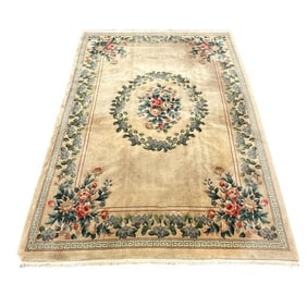 Indo Chinese Aubusson Style Carpet 10' x 8'
