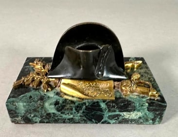 Napoleonic Bronze Inkwell