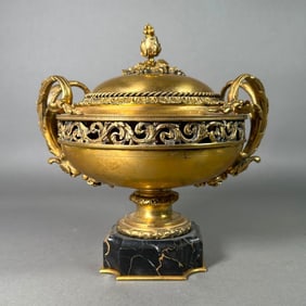 French Gilt Bronze Brule-Parfum, 19thc.