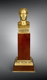Bronze Cabinet Bust of Napoleon after Canova