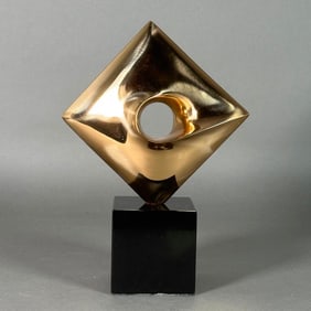 Antonio Grediaga Kieff Bronze Sculpture, "Fado"