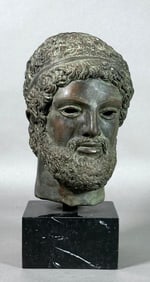 Bronze Head of a Roman Athlete, After the Antique
