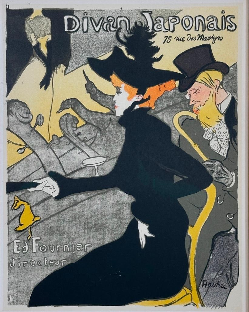 After Henri de Toulouse Lautrec, " Divan Japonais" (1 of 8)