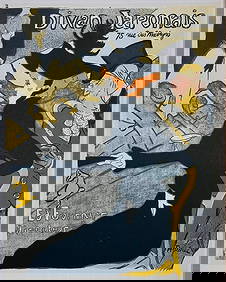 After Henri de Toulouse Lautrec, " Divan Japonais" (1 of 8)