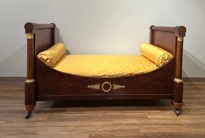 French Empire Mahogany Daybed, c.1815