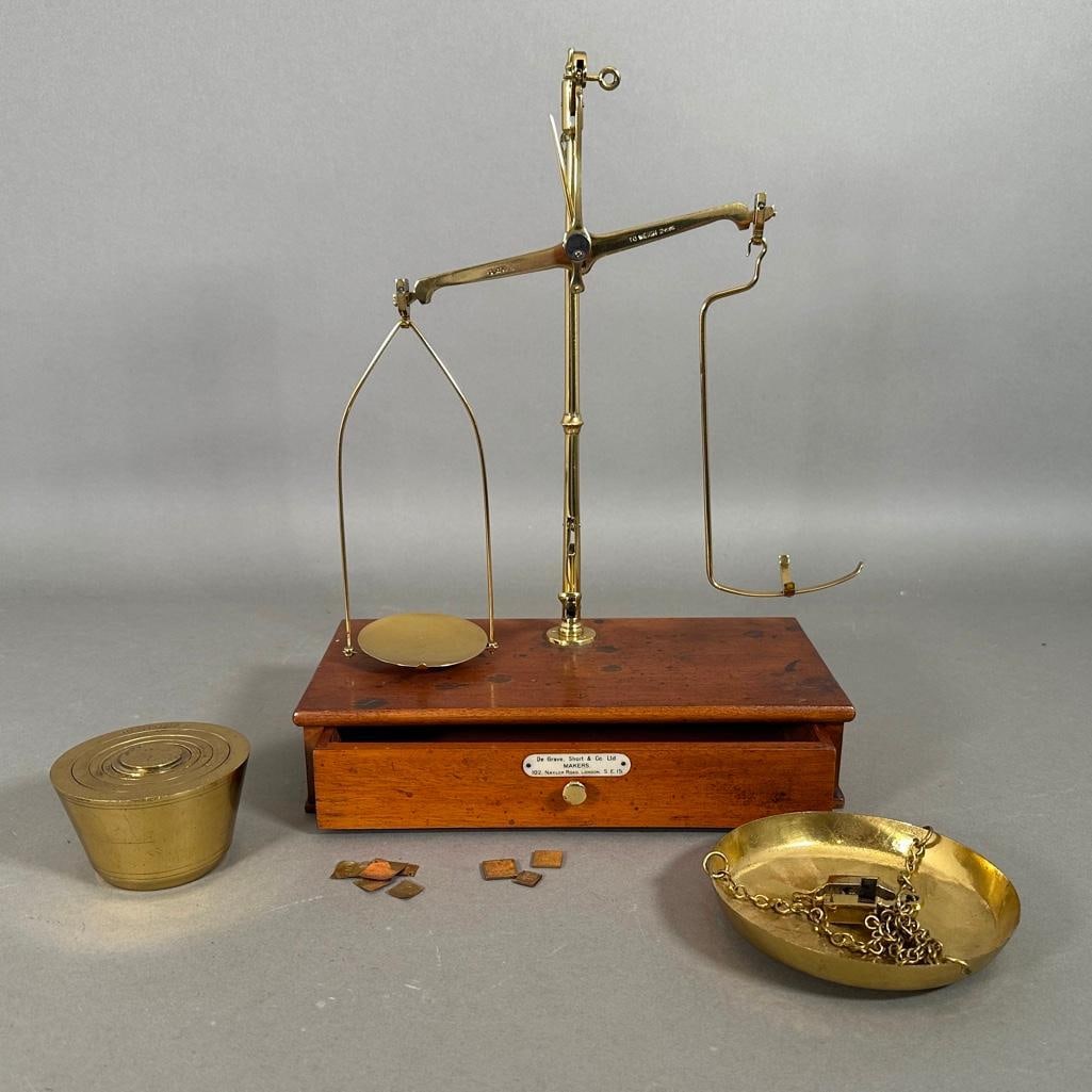 De Grave, Short and Company, London, Brass Scale (1 of 15)