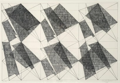 Jack Tworkov Lithograph "T.L. No. VI"