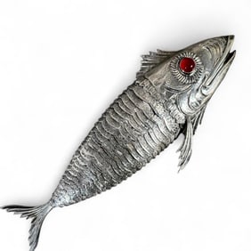 Articulated Silver Fish, Probably Spanish