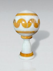 Quartz Sphere on Pedestal