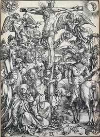 After Albrecht Durer Woodcut, "The Crucifixion (The Large Passion)"