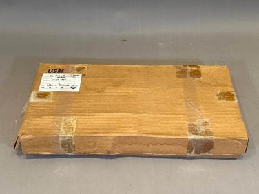USM Haller Box of Chromed Steel Frame Parts and Connectors