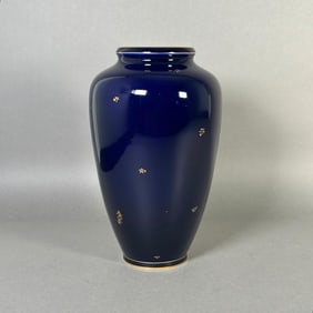 Manufacture Nationale de Sevres Cobalt Blue Vase