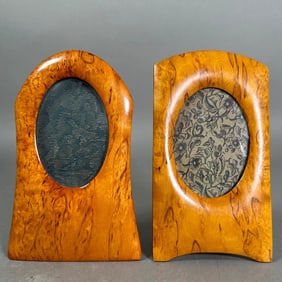 Pair of Edwardian Wood Picture Frames