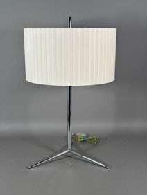 Modern Chrome Table Lamp