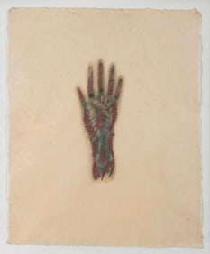 Valerie Hammond Mixed Media, "Tracings"